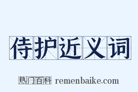 侍护近义词是什么意思的图片